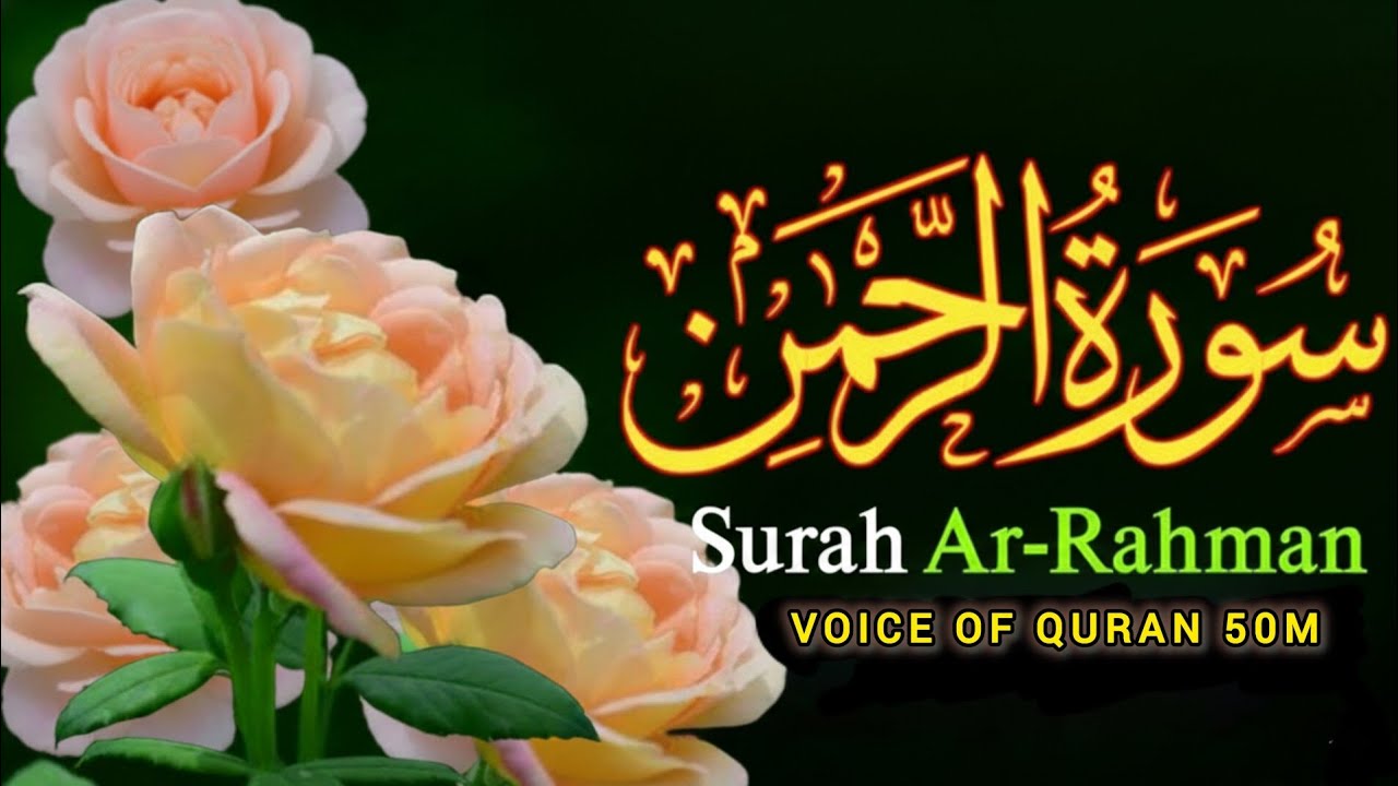 Surah Rahman tilawat by voice of Quran 50M #suratarrahman #surahyaseen #quran #tilawat 