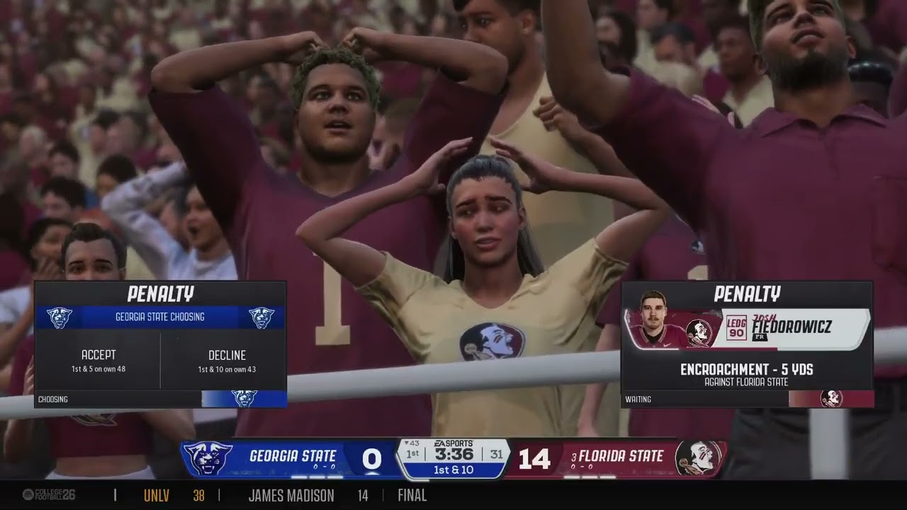 2045 FSU vs Georgia St SEASON OPENER