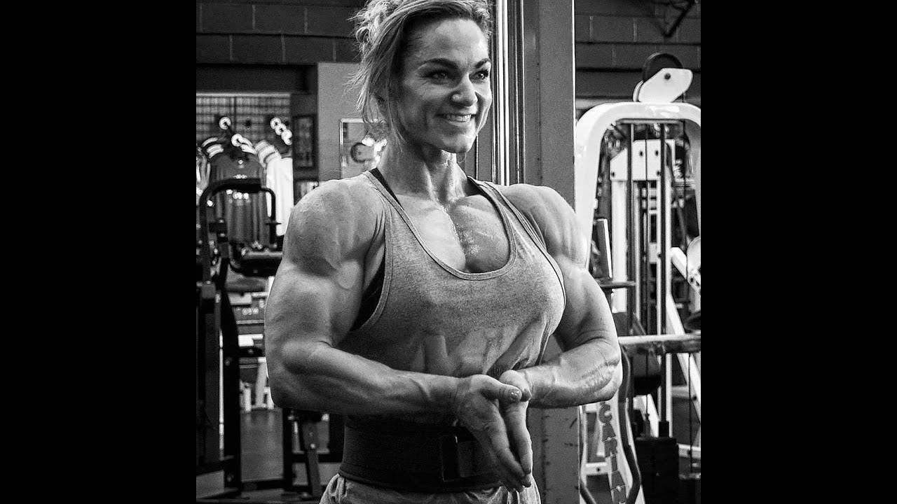 Jamie Pinder Ripped Female Bodybuilder Muscle