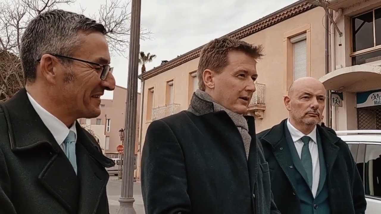 2024 Visite du Préfet à Frontignan la Peyrade