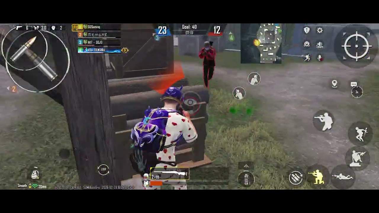 Pubg Mobile tdm gameplay day 107(28 Feb 2026)Poco c75 device 