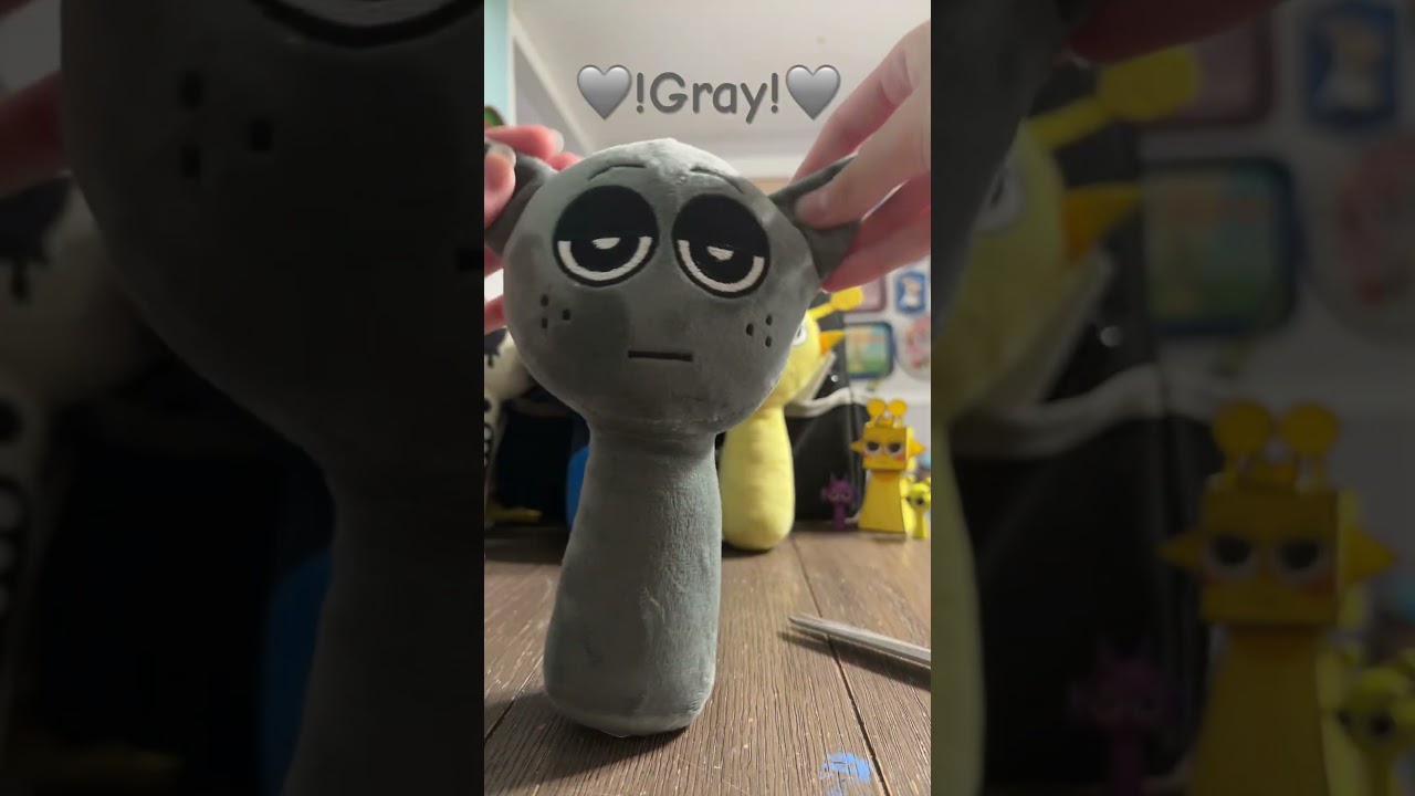 New Sprunki Plushie Unboxing! #sprunki #plushies #unboxing #short #simon #jevin #gray #wenda #oc