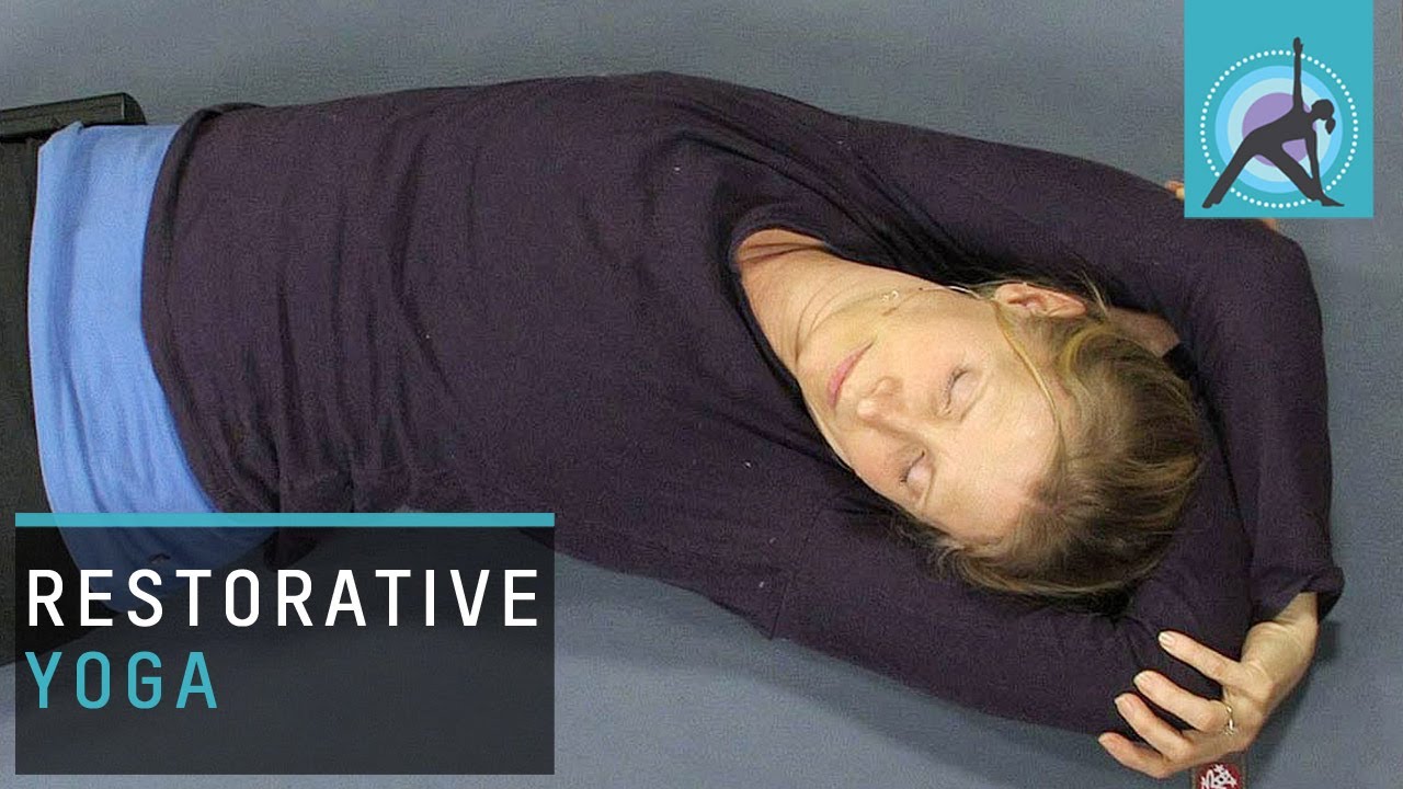 Bananasana, Restorative Yoga Pose