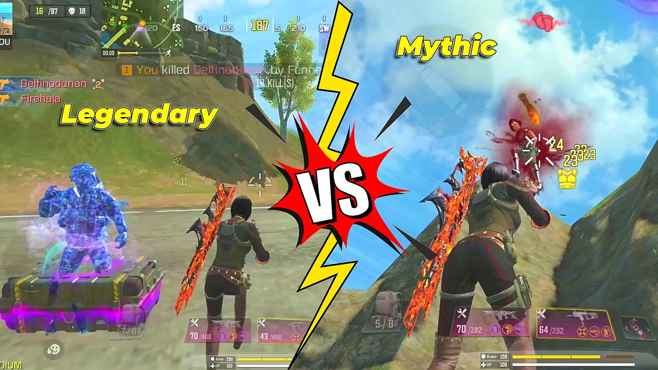 Mythic Fennec vs Legendary Fennec 😍 in Solo vs Squad