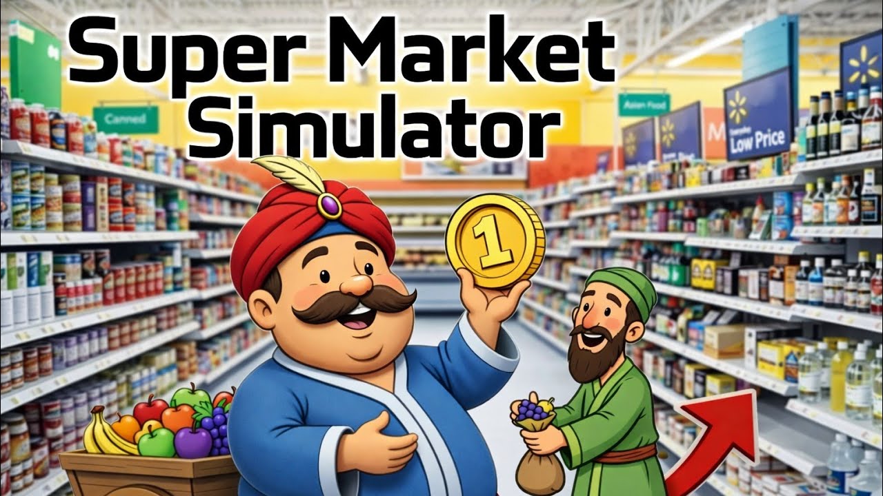 “Opened My Supermarket for the First Time 😍 | Supermarket Simulator Gameplay EP 1”