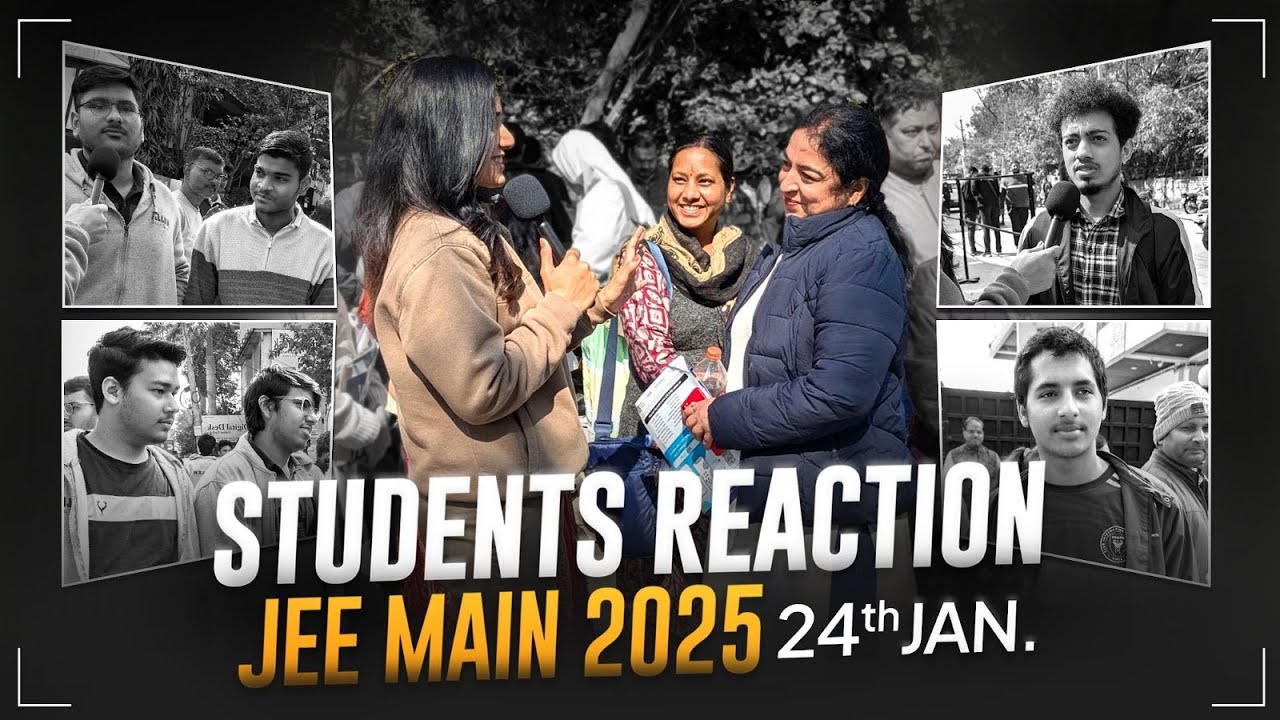 24 Jan 💬 Students Reaction 🤨 JEE Main 2025 Session-1 | ALLEN JEE