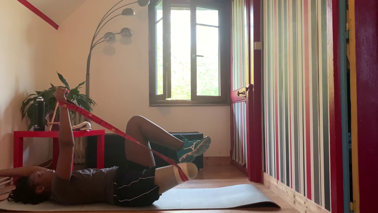 Présentation sport à la maison pour amputés