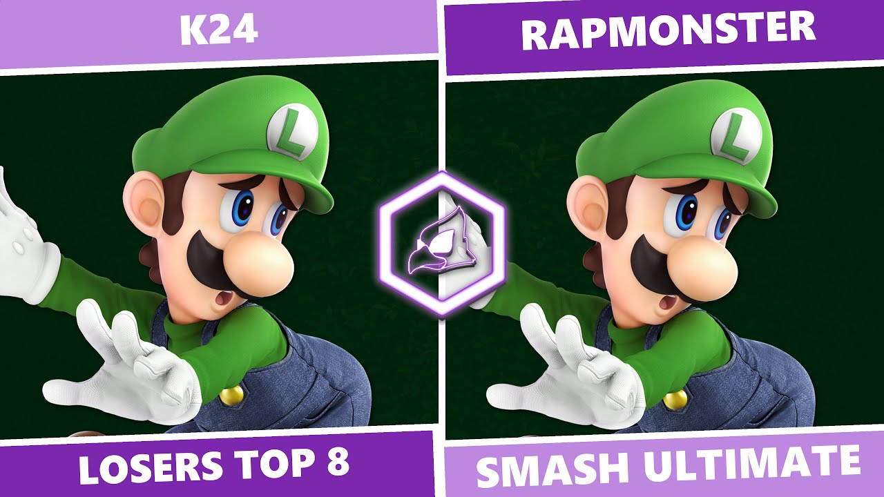 Cooped Up 20: Losers Top 8 - K24 (Luigi) Vs. RapMonster (Luigi) SSBU