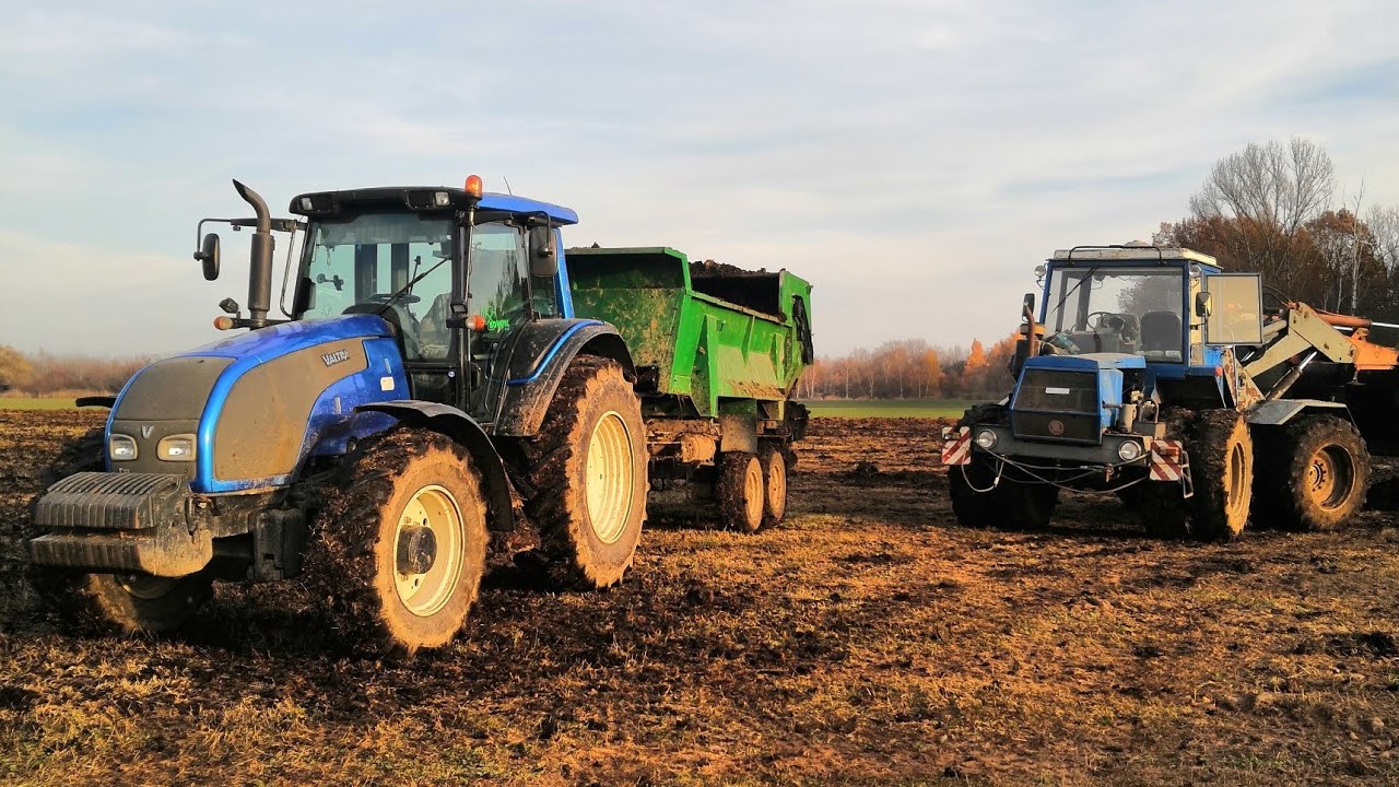 AGROVLOG #57//Rozmetání hnoje//VALTRA