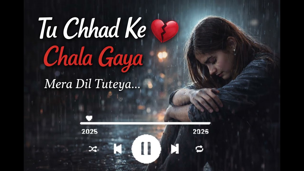 Tu Chhad Ke Chala Gaya 💔 | Punjabi Sad Song | Heart Touching Roman English Song | Broken Heart