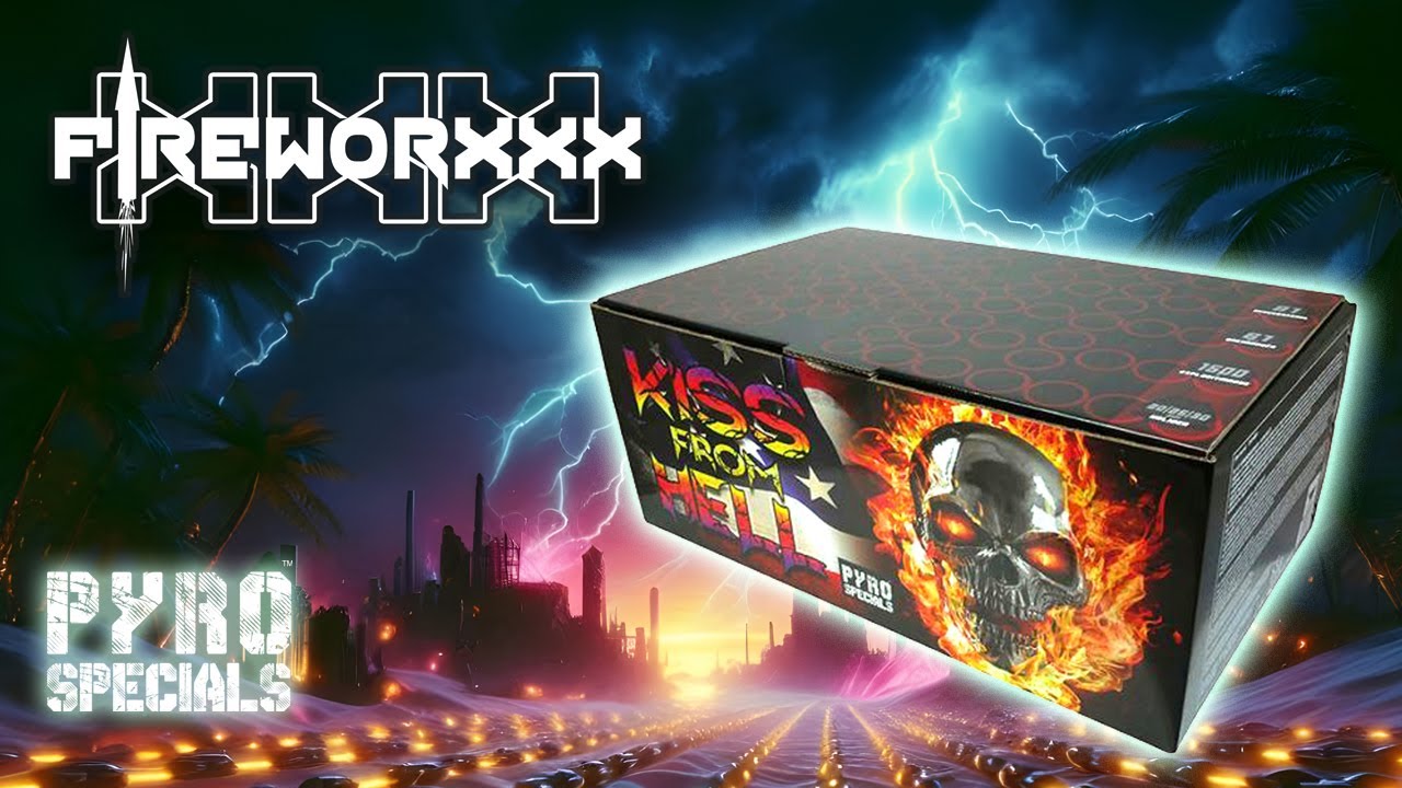 Pyro Specials Kiss from Hell | Fireworxxx Emmerich