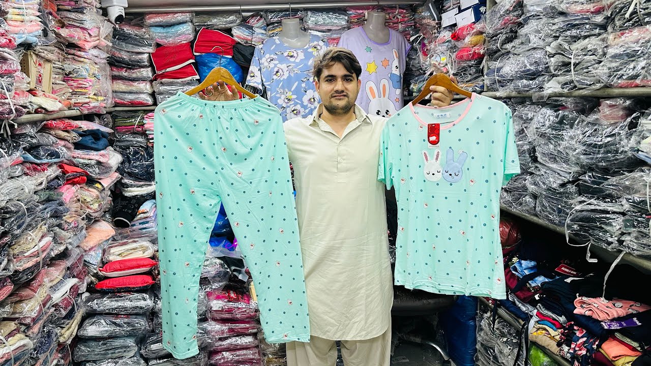 Nightwear Pair = 130 Rs || Girls wear super wholesaler in Ahmedabad || ahmedabad wholesale market