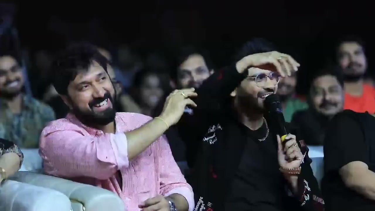Anchor Fun Interaction Anaganaga Oka Raju Movie Team at Raju Gari Sankranthi Blockbuster Success