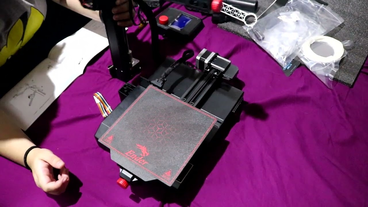 Ender 2 Pro Unboxing e Montagem