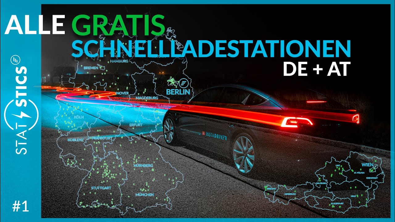 STAT E-STICS #1 | Gratis Ladestationen und alle Vorteile für Elektroautos