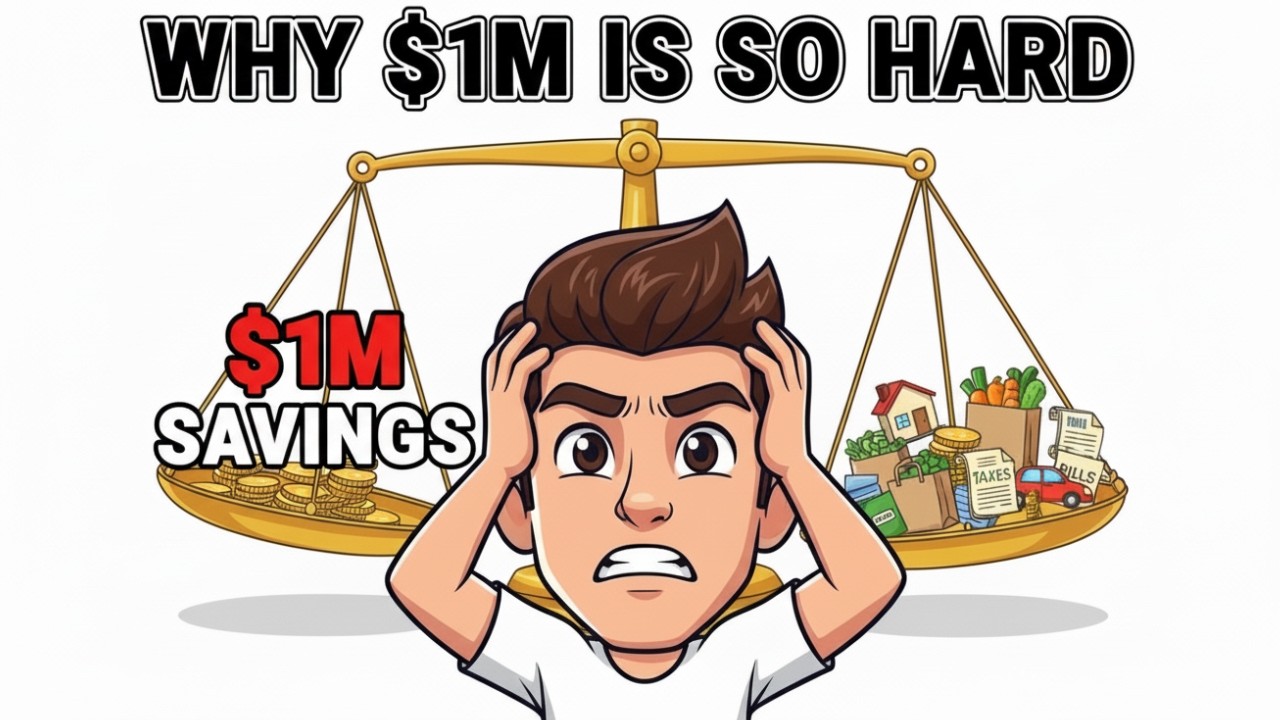 Only 3% of Americans Retire With $1M... Why Most Never Get There | Personal Finance for Beginners