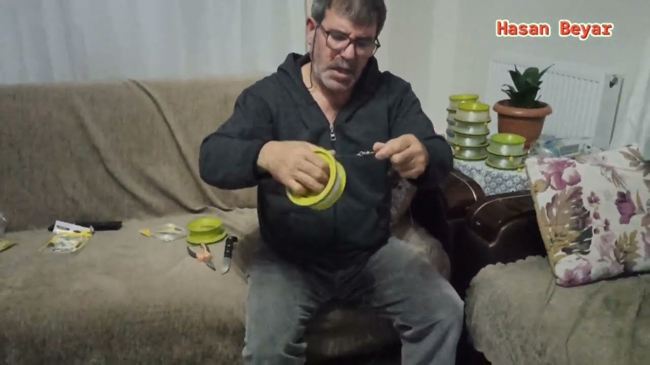 misina karıştırmadan kasnağa nasıl sarılır.