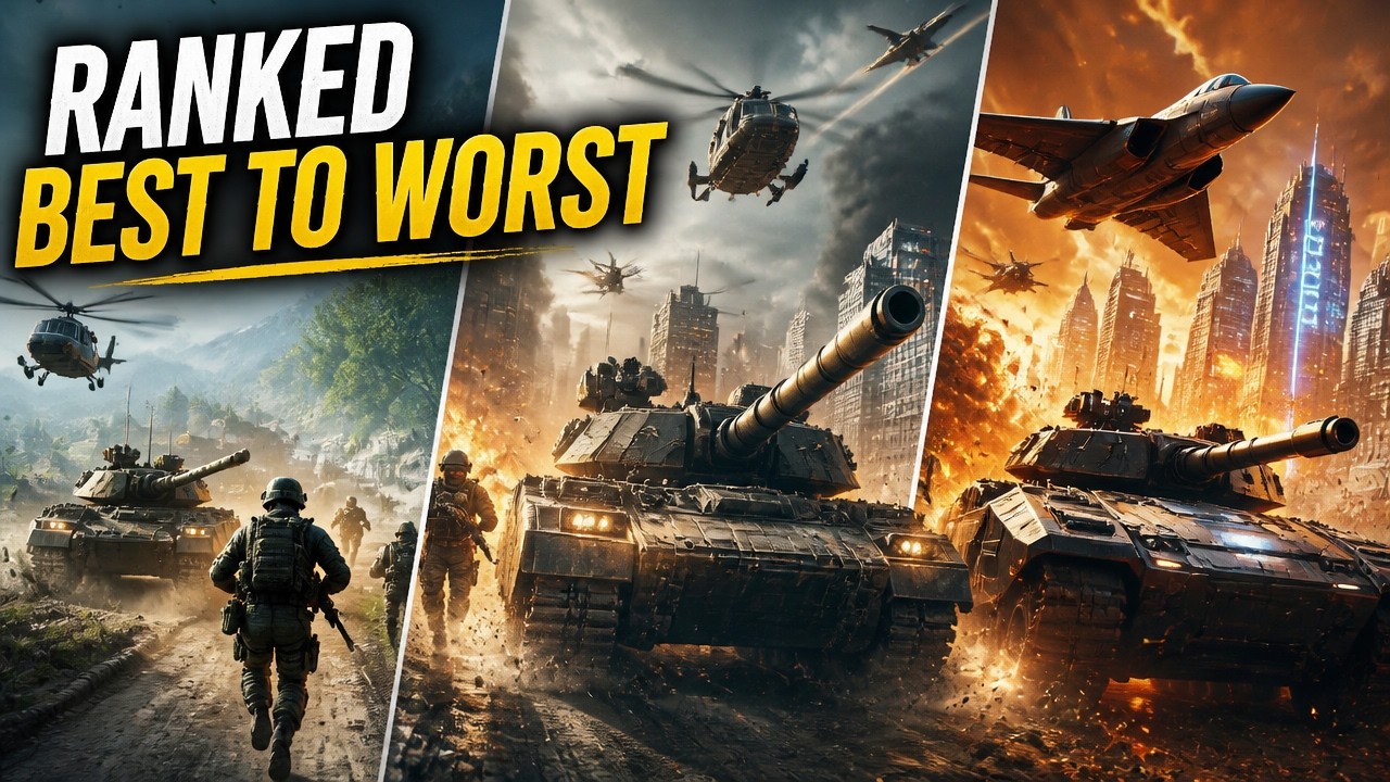 The Best Battlefield Games of All Time: Official Ranking