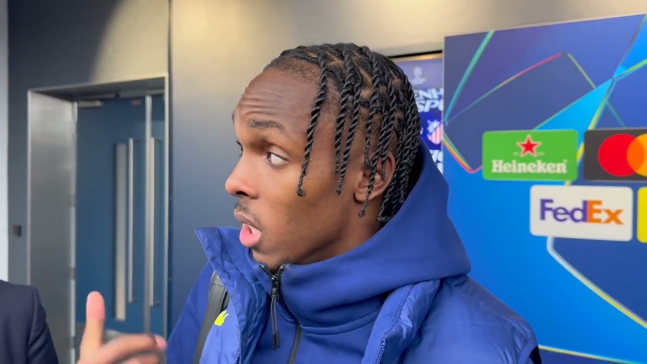 POST-MATCH INTERVIEW: Mathys Tel: Tottenham 3-2 Atlético Madrid 