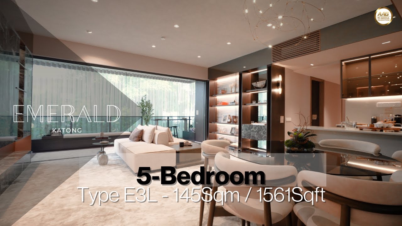 Singapore Showflat Tour - EMERALD OF KATONG I 5 Bedroom I OrangeTee AAG