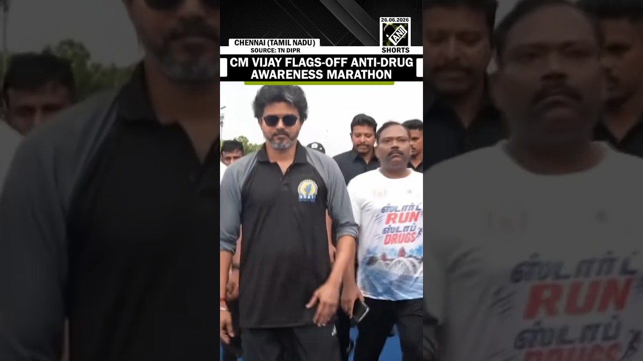 Watch! Tamil Nadu CM Vijay flags-off 