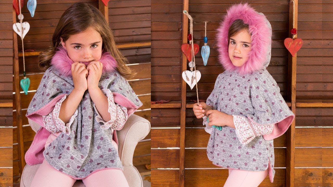 Poncho. REVISTA PATRONES INFANTILES Nº 8