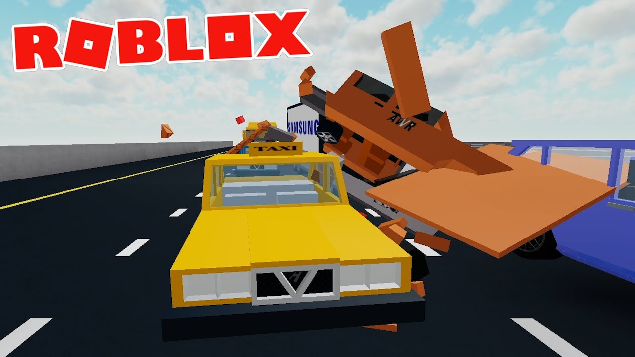 Подборка автокатастроф Roblox 7