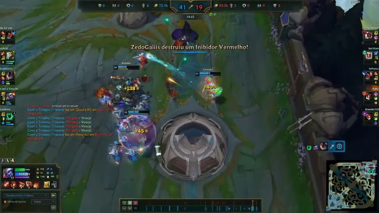 TRISTANA PENTA KILL AO SOM DE T-ARA