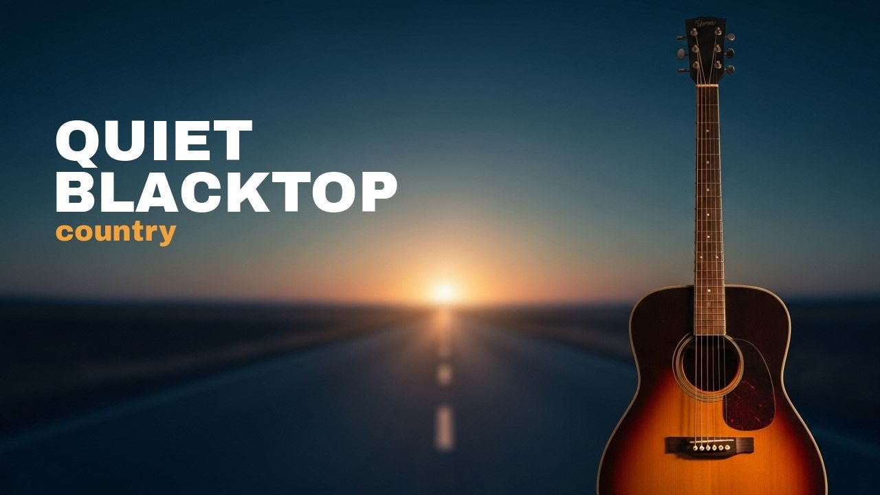 Quiet Blacktop 🌙 | Country Tunes Hour | Night Drive Country