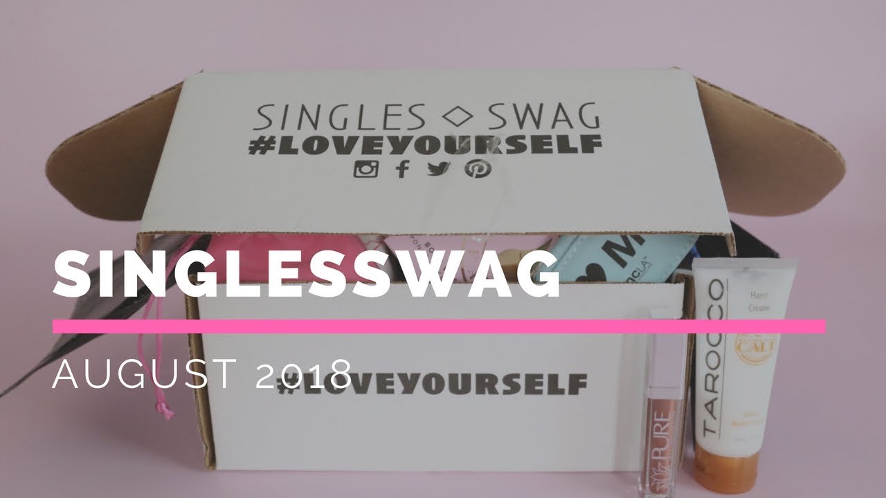 SinglesSwag Subscription Box Unboxing August 2018