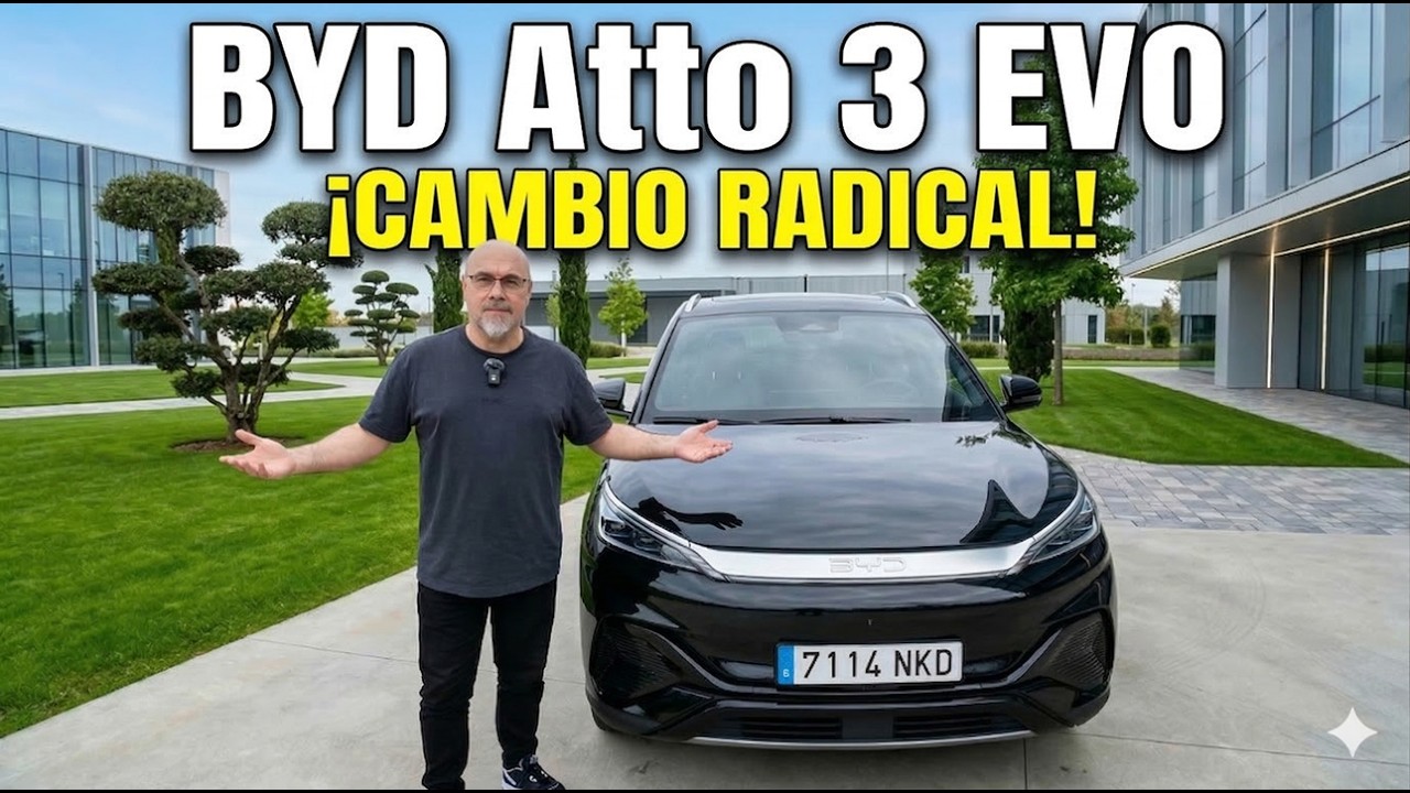 El nuevo BYD Atto 3 EVO ¡LO CAMBIA TODO! bajo la carrocería