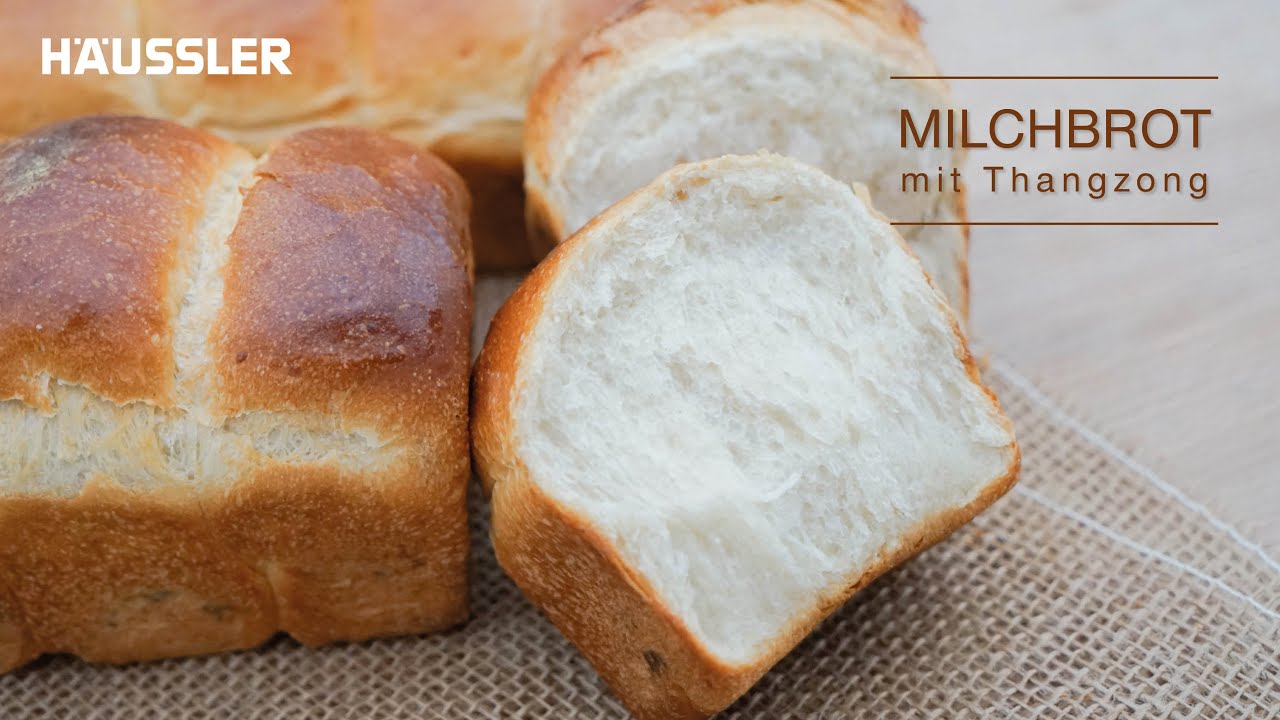 🍞 Milchbrot mit Tangzhong – extra fluffig, saftig und aromatisch!