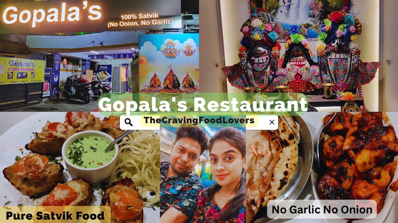 Gopalas Pure Veg Restaurant || No Garlic No Onion || 100% Satvik Food || The Craving Food Lovers