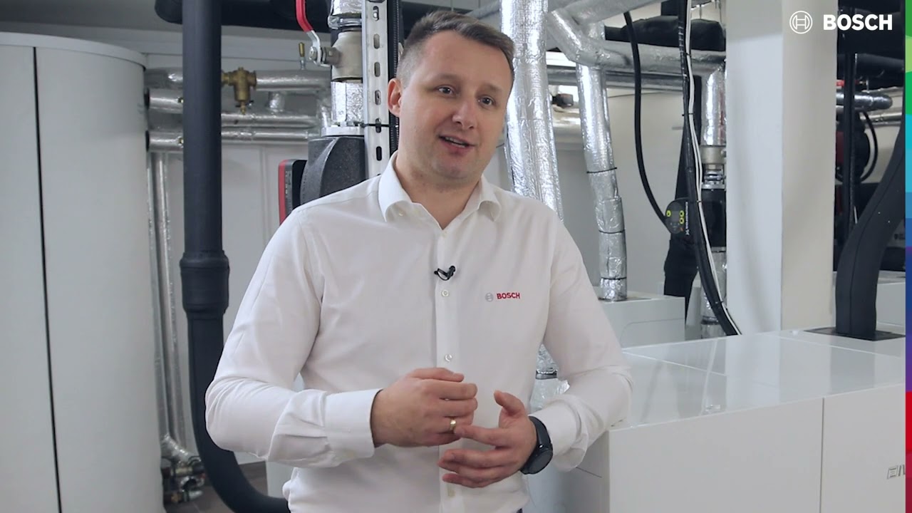 Pompy ciepła Bosch Compress 5000 AW oraz IVT GEO &ndash; Film referencyjny Dźwierzuty