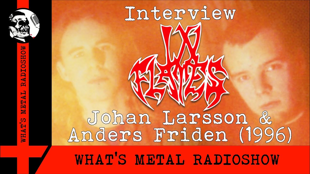 Interview IN FLAMES (Johann Larsson, Anders Friden) 1996 - First tour, lame on stage