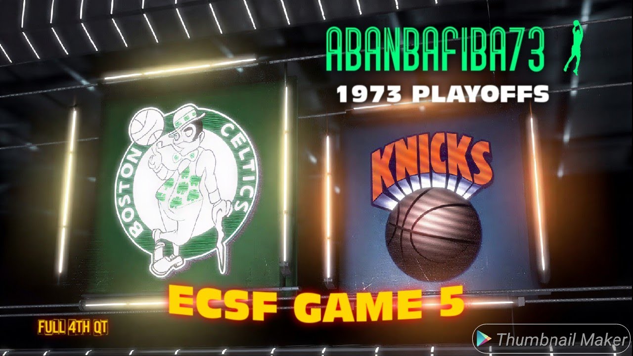 KNICKS vs CELTICS - Game 5 - 1973 ABANBAFIBA Playoffs - S1E40 - NBA2k23 Gameplay