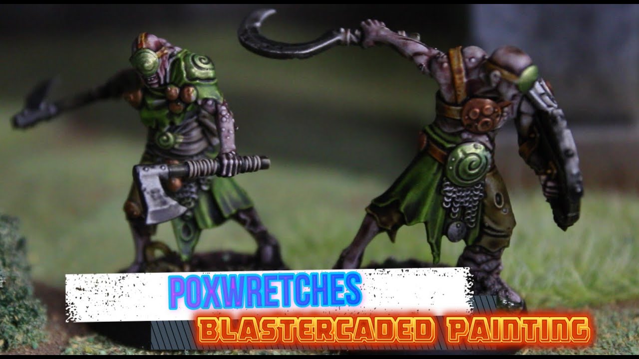 How To Speed Paint Warhammer Quest Dark Water: Pox-Wretches