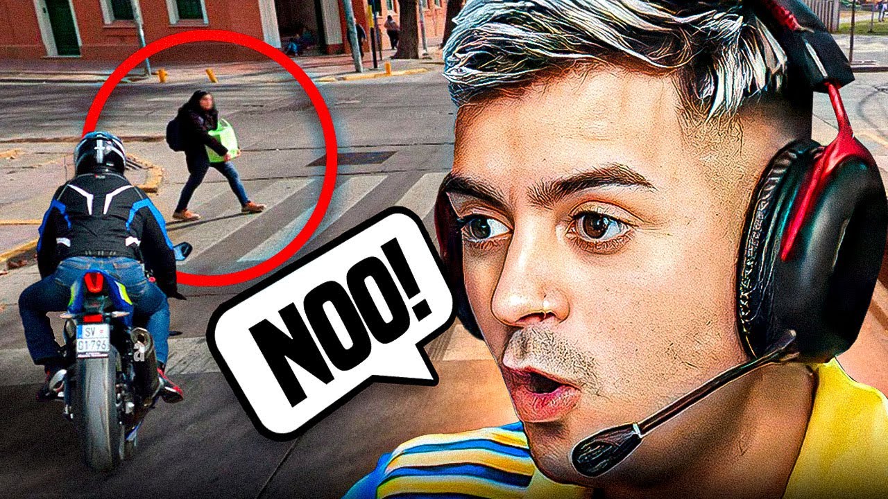 CASI SE LO CHOCAN!! 💥😲 Reaccionando a HIJUETIGRE 🏍️