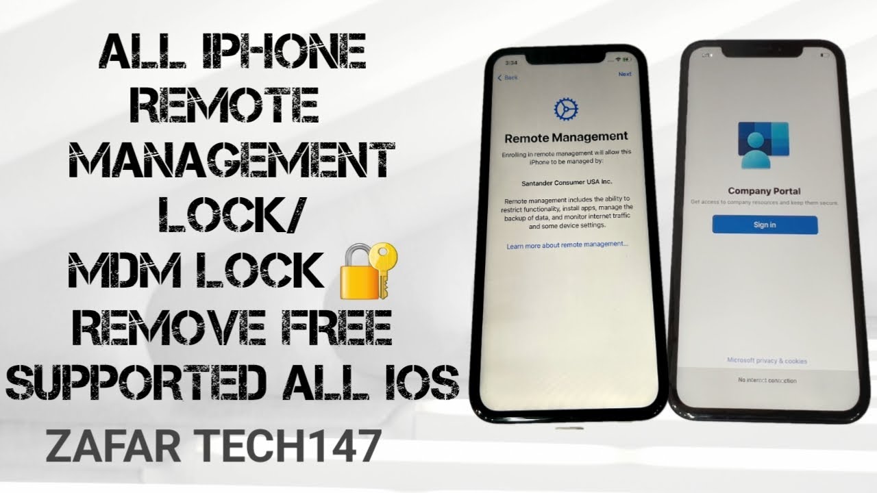 All IPHONE MDM LOCK REMOVE| REMOTE MANAGEMENT LOCK REMOVE  SUPPORTED ALL IOS 100% WHIT UNLOCK TOOL