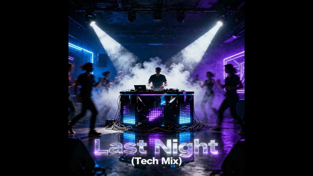 Last Night (Tech Mix)   2026  Techno #techno #tech #dj #remix #mix #deephouse #house #club