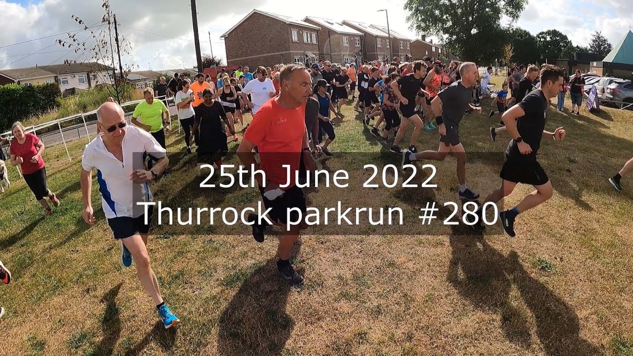 Thurrock parkrun #280 - June 25th 2022 (fast)