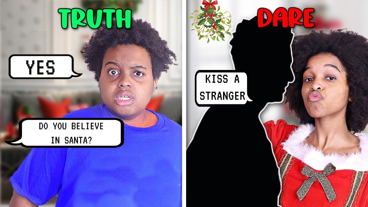 CHRISTMAS TRUTH OR DARE  - Onyx Kids Vlogmas Day 9