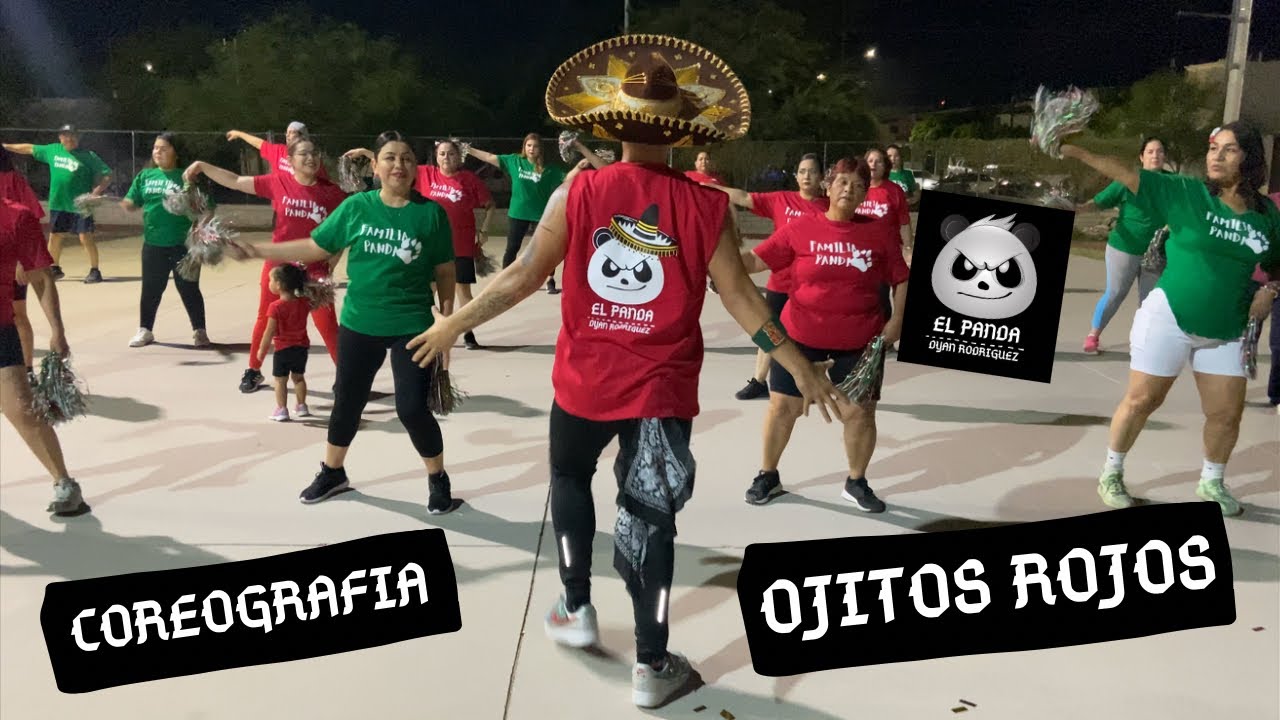 Grupo Frontera x Ke Personajes - OJITOS ROJOS (Zumba Choreo By: DYAN RODRIGUEZ “EL PANDA”) #zumba