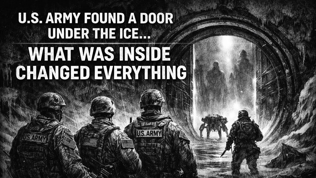 U.S. Army Found a Door Under the Ice… What Was Inside Changed Everything
