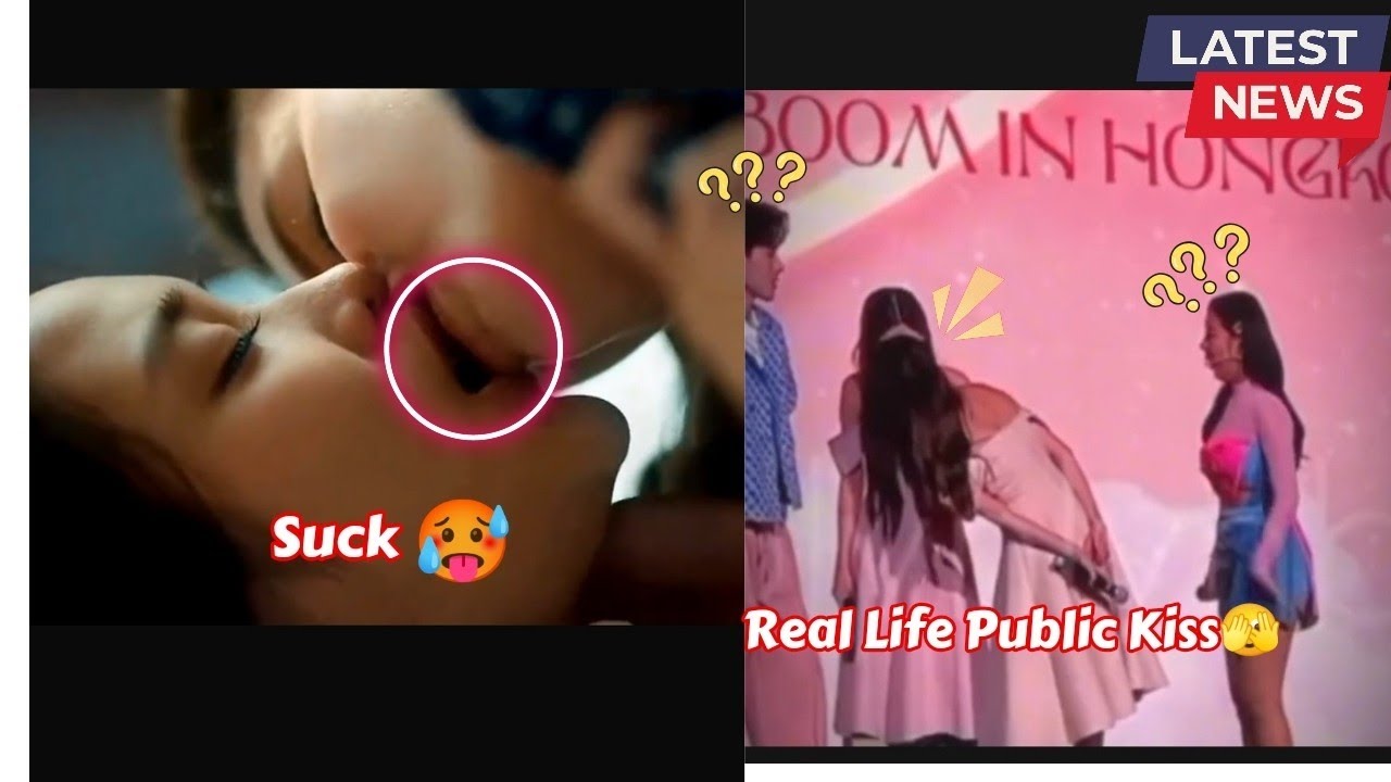 FreenBecky || Real Life Public  Kissing