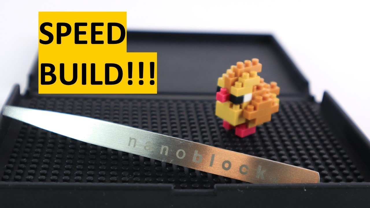 Pidgey Pok&eacute;mon Nanoblock Speed Build (NBMC_31)