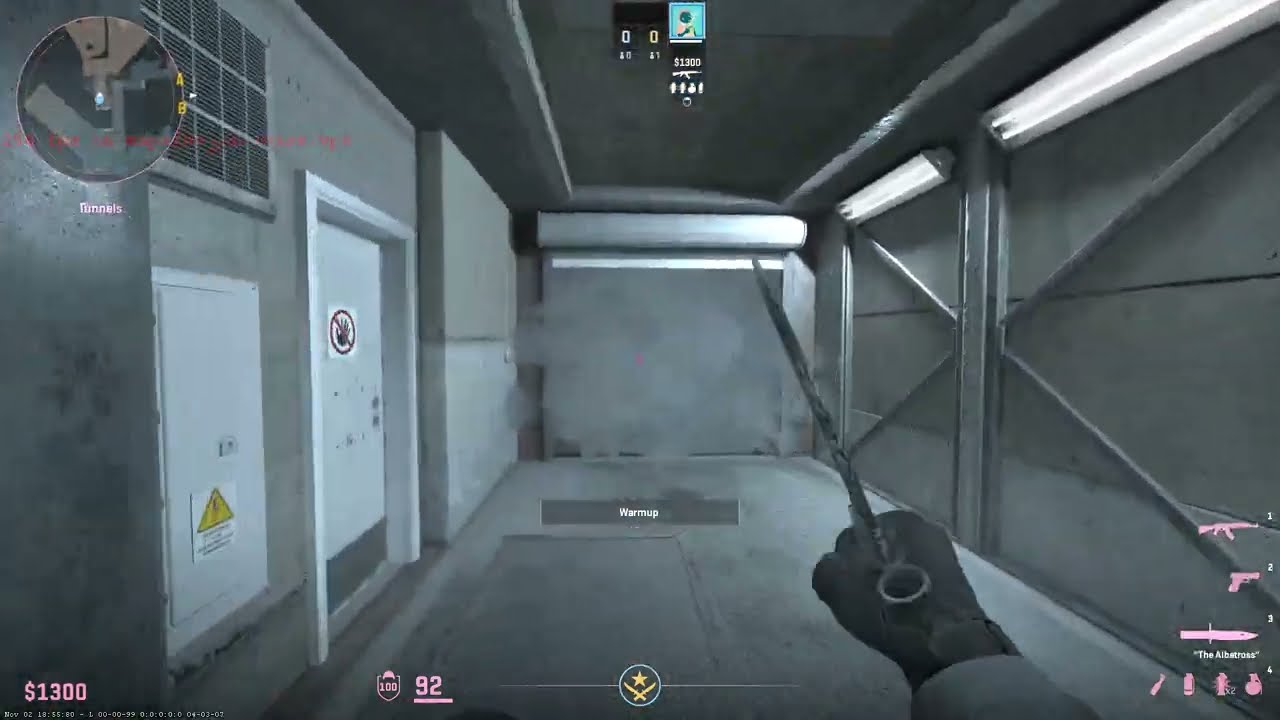 CS2 - Overpass Mid Utility from CT Spawn