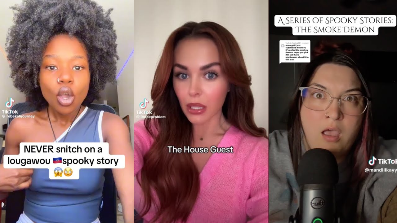 16 CREEPY TRUE STORIES FROM TIKTOK😱 | 1 HOUR SCARY STORYTIME COMPILATION#scarytok #ghoststories