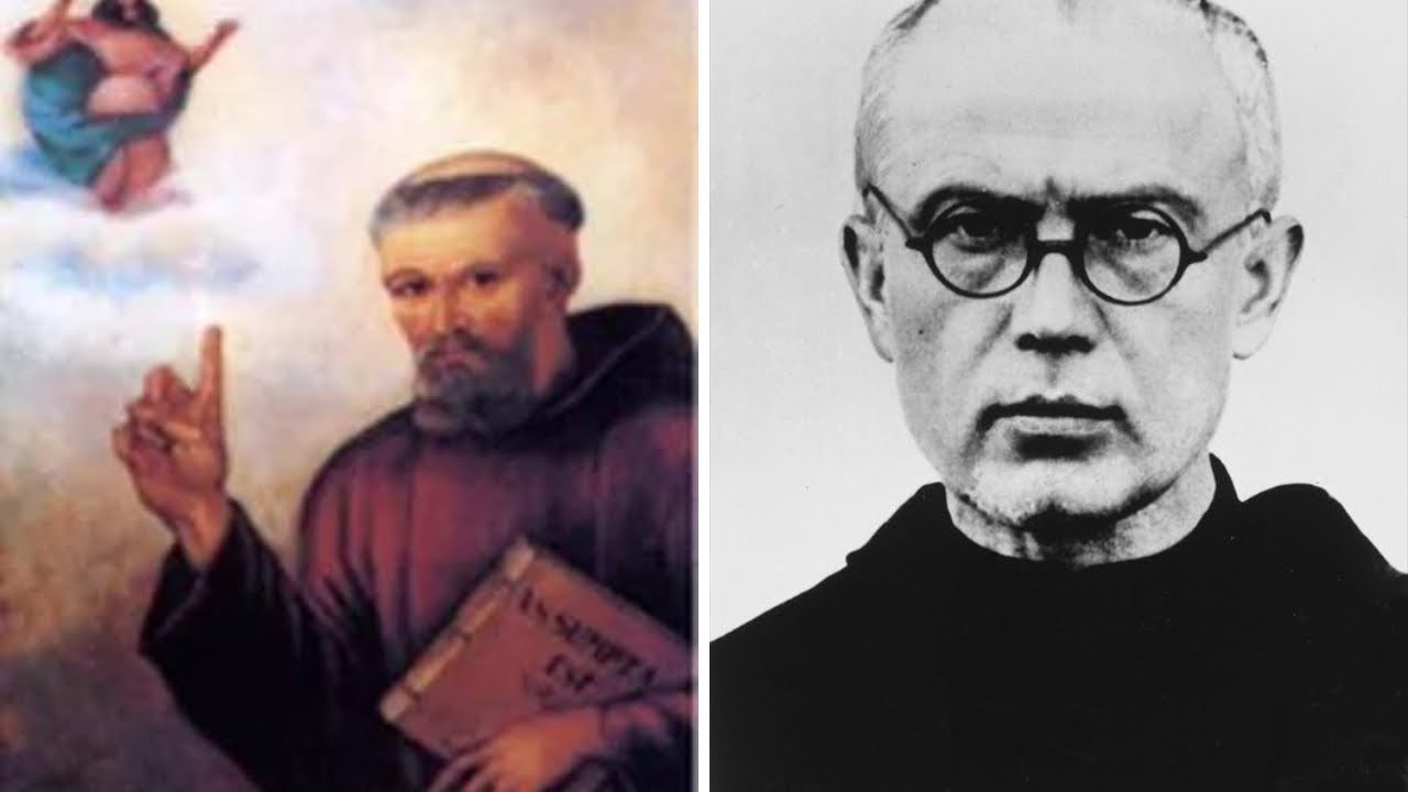SŁUGA BOŻY OJCIEC MATTEO Z AGNONE, ORAZ ŚWIĘTY MAKSYMILIAN KOLBE.