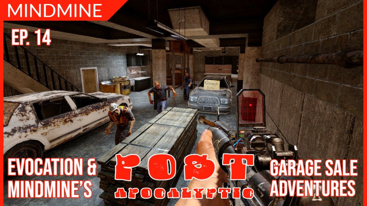 [7DTD Ep. 14] Evocation & MindMine's Post Apocalyptic Garage Sale Adventures
